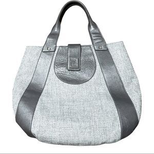 Parker Daniels Silver/Gray Tote Bag